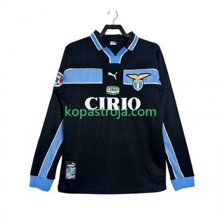Billiga Fotbollströjor SS SS Lazio 1999 Retro Borta tröja 1998 Långärmad